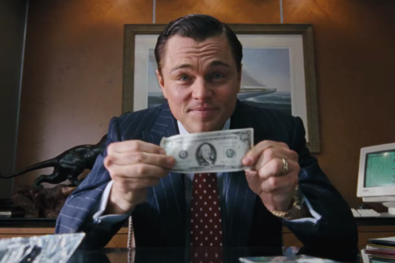 Leonardo DiCaprio w filmi Wilk z Wall Street